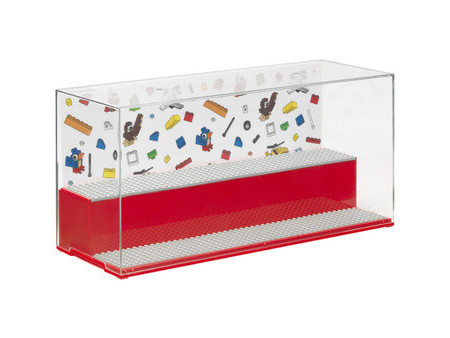 LEGO Vitrine PLAY & DISPLAY CASE ICONIC, bleu