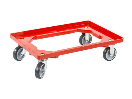 allit Chariot de transport ProfiPlus EuroRoll OS 600, rouge