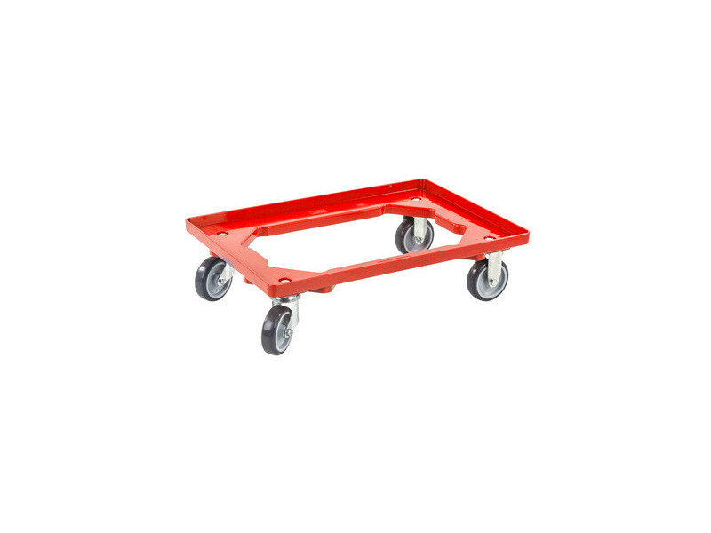 allit Chariot de transport ProfiPlus EuroRoll OS 600, rouge