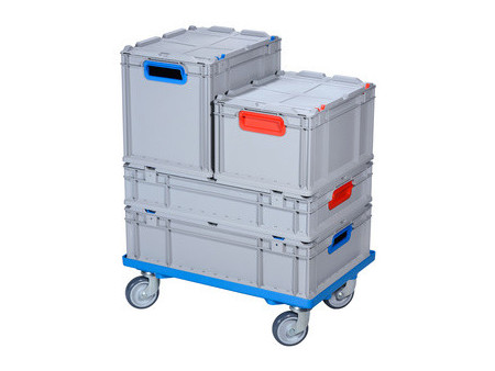 allit Chariot de transport ProfiPlus EuroRoll OS 600, rouge