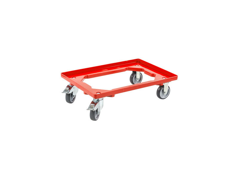 allit Chariot de transport ProfiPlus EuroRoll OB 600, rouge