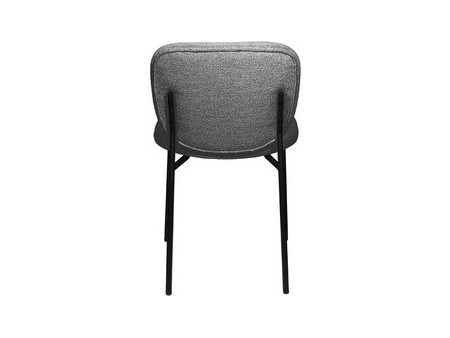 PAPERFLOW Chaise visiteur TWIST set de 2, gris