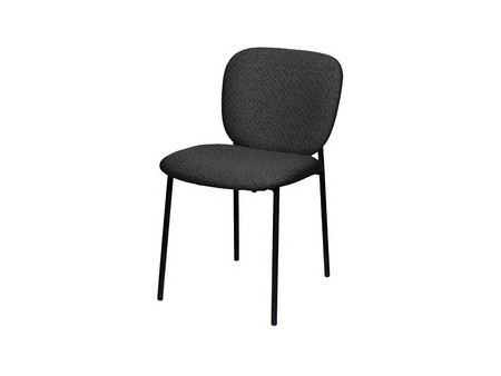 PAPERFLOW Chaise visiteur TWIST set de 2, anthracite