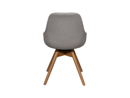 PAPERFLOW Chaise visiteur JUNO, set de 2, anthracite