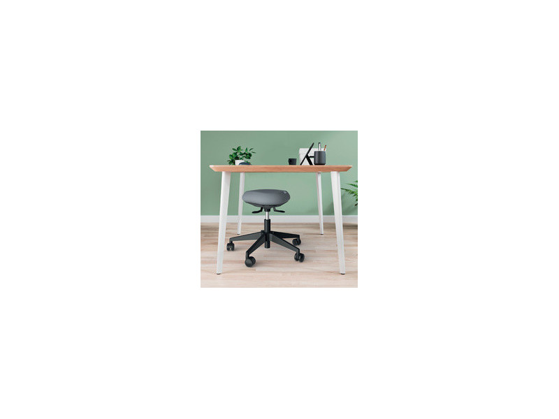 LEITZ Tabouret Ergo Active, roulettes + assise équilibrée