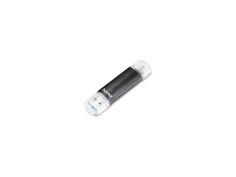 hama Clé USB 3.0 'Laeta Twin', 16 GB, noir