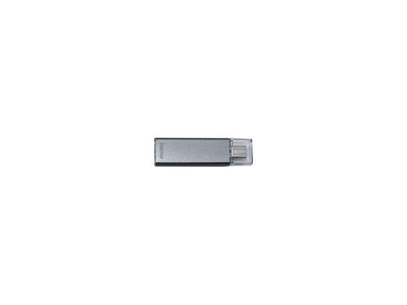 hama Clé USB 3.1 'Uni-C Classic', 64 GB, anthracite