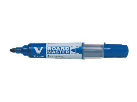PILOT Marqueur V BOARD MASTER, pointe ogive, moyen, bleu