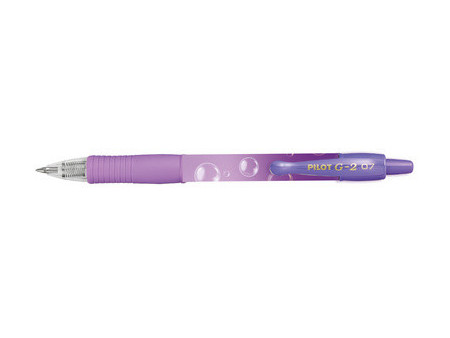 PILOT Stylo à encre gel G2 07 BUBBLE PURPLE GRADIENT, violet