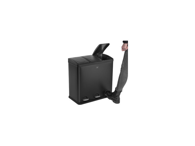helit Poubelle de tri sélectif 'the separator', 3x 20 litres