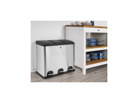 helit Poubelle de tri sélectif 'the separator', 3x 20 litres