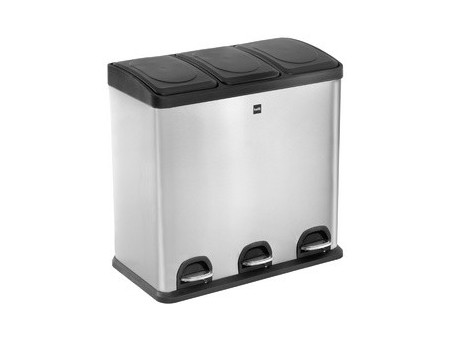 helit Poubelle de tri sélectif 'the separator', 3x 20 litres