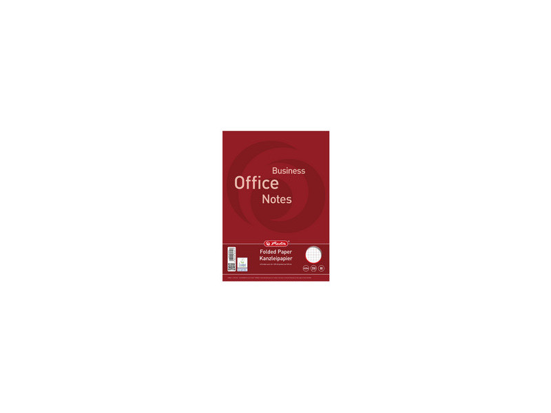 herlitz Copies doubles, format A3/format A4, quadrillé/marge