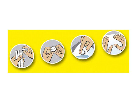 UHU Pâtes adhésives patafix, repositionnable, jaune