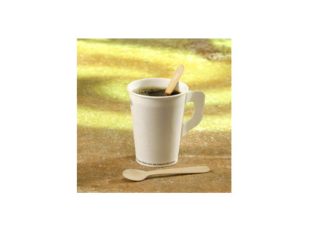 PAPSTAR Cuillère à café en bois 'pure', longueur: 110 mm