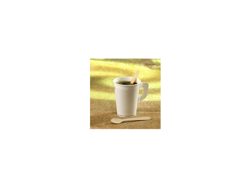PAPSTAR Cuillère à café en bois 'pure', longueur: 110 mm