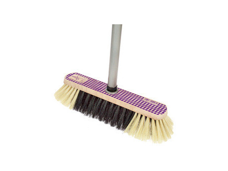 Peggy Perfect Balai avec un manche, bois, brosse synthétique