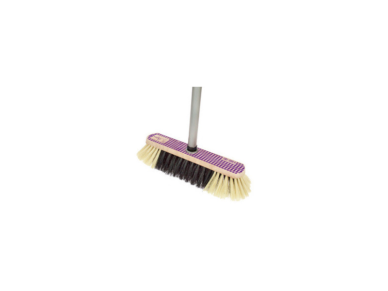 Peggy Perfect Balai avec un manche, bois, brosse synthétique