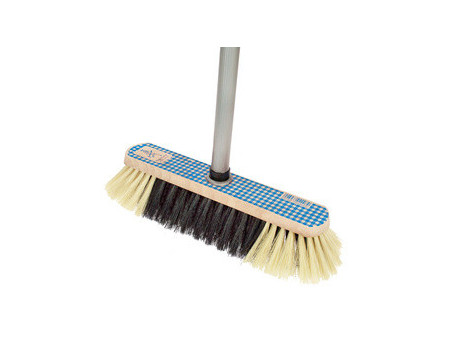 Peggy Perfect Balai avec un manche, bois, brosse synthétique