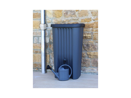 EDA Citerne pour eau de pluie RECUP DECO, 150 L, anthracite