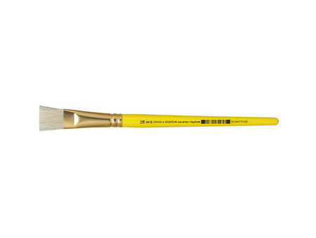 LEFRANC BOURGEOIS Pinceau brosse en soie de porc, plat, N.12