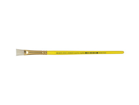 LEFRANC BOURGEOIS Pinceau brosse en soie de porc, plat, N.12