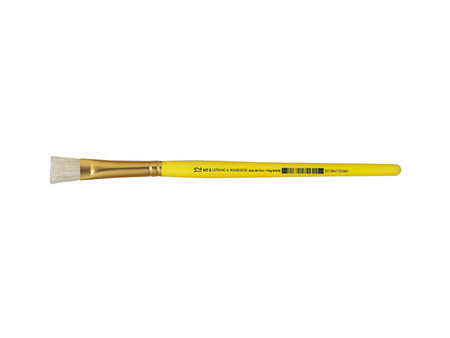 LEFRANC BOURGEOIS Pinceau brosse en soie de porc, plat, N.12