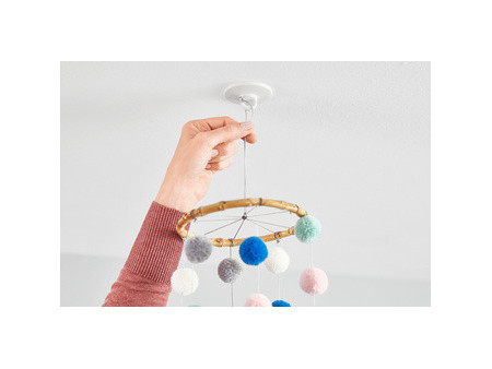 tesa Powerstrips Crochet fixation plafond, 0,5 kg