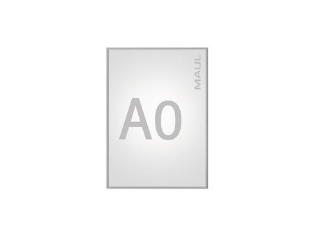 MAUL Cadre pour affiches Standard, A0, cadre en aluminium