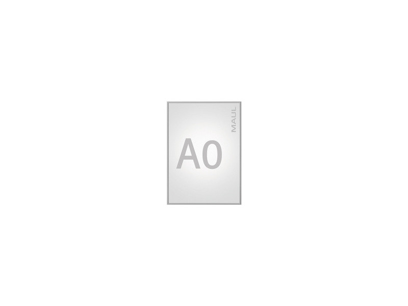MAUL Cadre pour affiches Standard, A0, cadre en aluminium