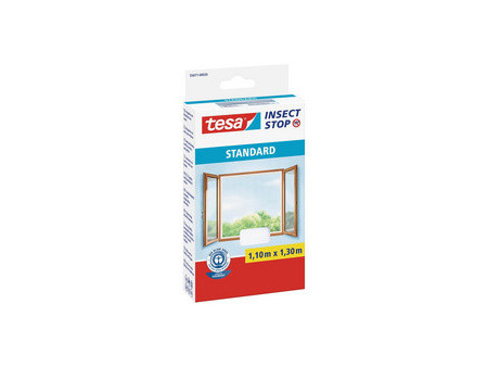 tesa Moustiquaire STANDARD fenêtre, 1,00 m x 1,00 m