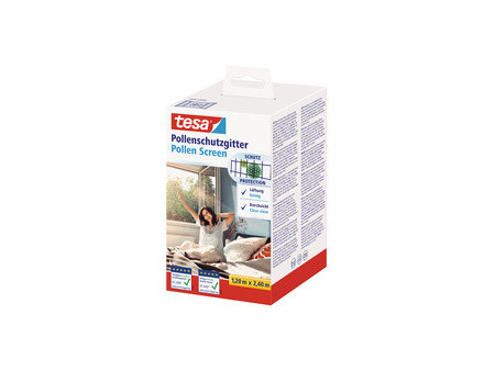tesa Filtre à pollen pour fenêtre, 1,50 m x 1,30 m