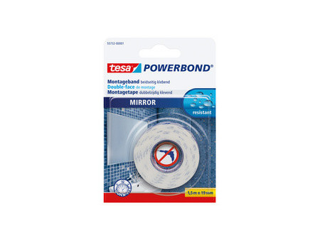 tesa Adhésif double face de montage Powerbond pour miroir