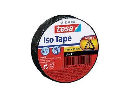 tesa Ruban isolant ISO TAPE, 15 mm x 10 m, bleu