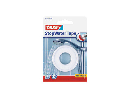 tesa Ruban isolant 'StopWater', 12 mm x 12 m, blanc