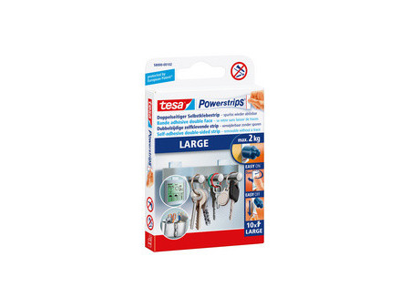 tesa Powerstrips SMALL, fixe des objets jusqu'à 1,0 kg
