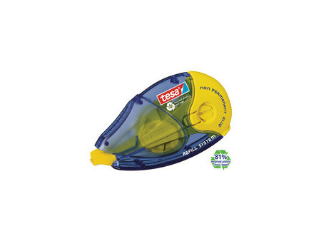 tesa ecoLogo Roller de colle rechargeable nonPERMANENT GLUE