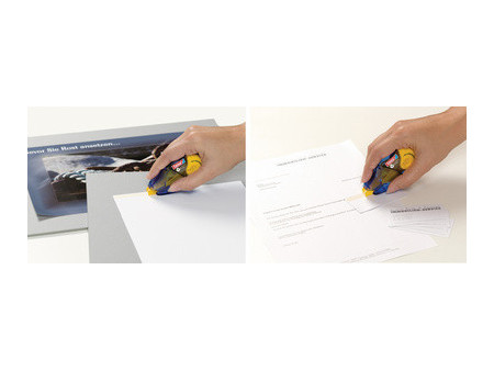 tesa ecoLogo Roller de colle rechargeable nonPERMANENT GLUE