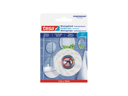 tesa Adhésif double face de montage Powerbond pour carrelage