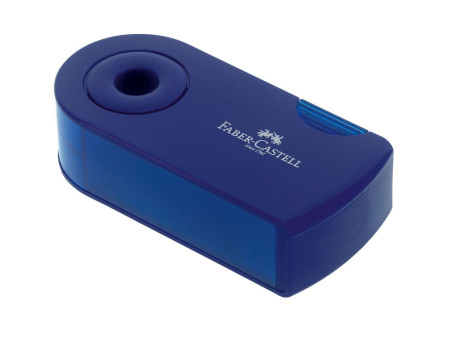 FABER-CASTELL Taille-crayon double avec étui de protection