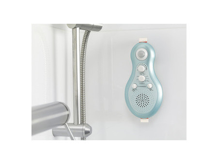 tesa Powerstrips Pastille adhésive LARGE WATERPROOF, blanc