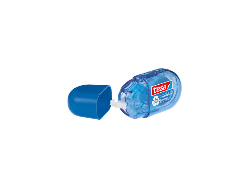 tesa ecoLogo Mini roller de correction jetable, 5 mm x 6 m