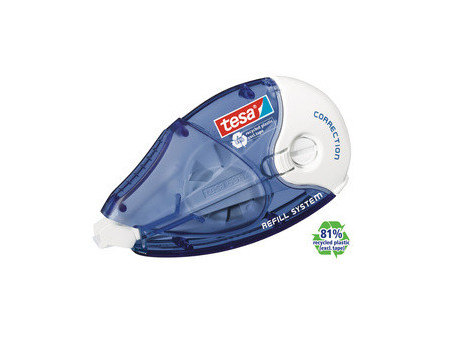 tesa ecoLogo Cassette de recharge pour roller de correction