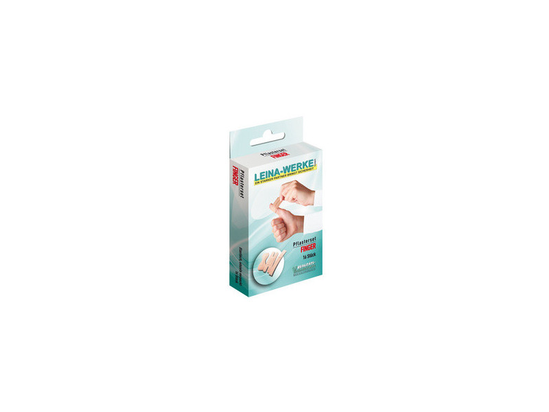 LEINA Kit de sparadrap 'Doigt', 16 pièces, couleur chair