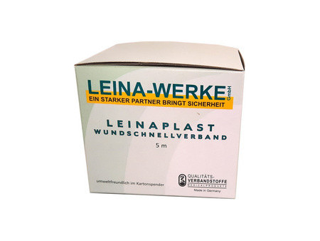 LEINAPLAST Pansement, inélastique, 5 m x 6 cm