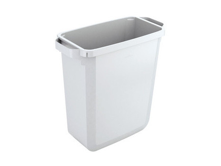 DURABLE poubelle DURABIN 60, rectangulaire, gris