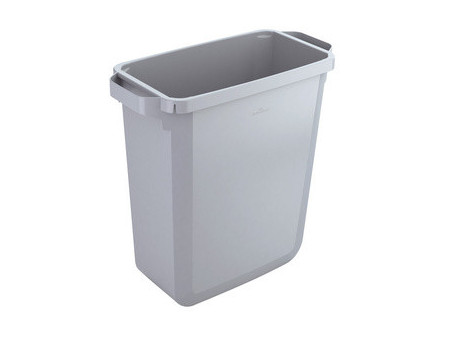DURABLE poubelle DURABIN 60, rectangulaire, gris