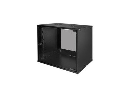 LogiLink Coffret mural 19' ECO, 12 U, assemblé, noir