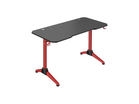 LogiLink Bureau de gaming avec éclairage RVB