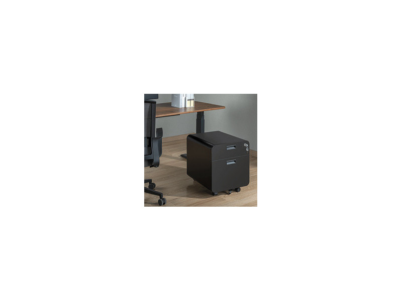 LogiLink Caisson mobile, 2 tiroirs, noir